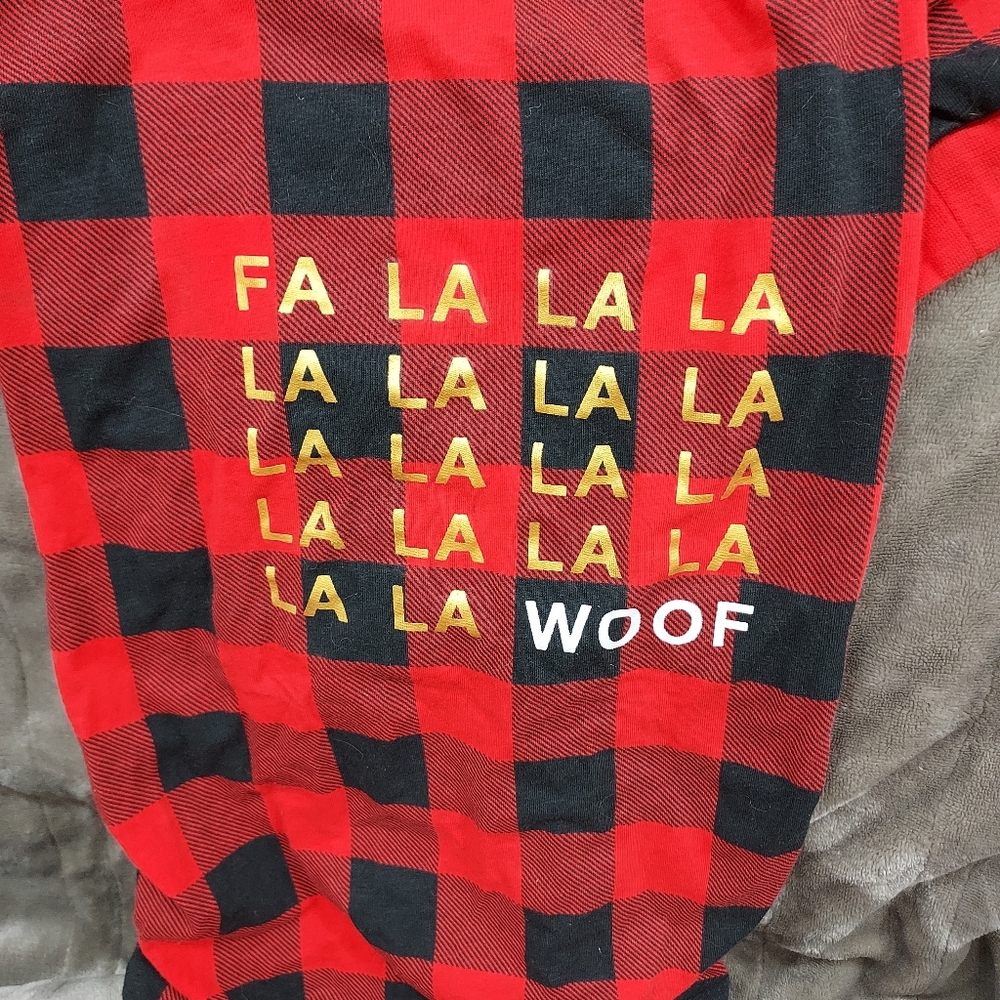 Buffalo Check Christmas Pet Pajamas